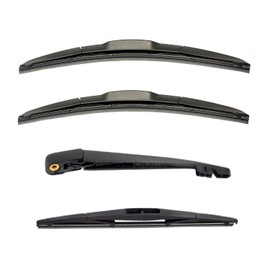 MNMSYH Front Windshield Wiper + Rear Arm Blade Hrv for Honda for HR-V 2016-2021 Set 225-0541 225-0541
