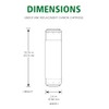 AO Smith AO-MF-B-R Under Sink Water Filter Replacement - NSF