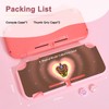 DLseego Case for Switch Lite,Lovely Bear Heart Element Protective Soft