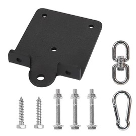 JadwigaS Punching Boxing Bag Hanger, Heavy Duty Bag Hanger Bracket, 360° Rotation Wall Ceiling Mount Wood Beam Hook for Boxing Muay Thai Training, Aerial Yoga Swing &