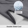 HOMFINE Cooling Comforter Japanese Double-Sided Cold Tech Fabric Cooling Blanket