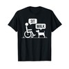 Wheelchair User Paraplegic Disabled Disability Handicap T-Shirt