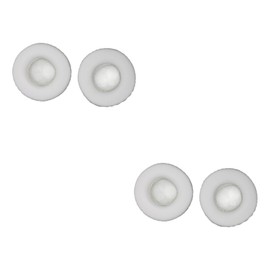 Mobestech 2pairs Comfortable Headphone Cushions Round Replacement Ear Pads for Enhanced and Versatile Design Compatible Headphones Multiple and Colors