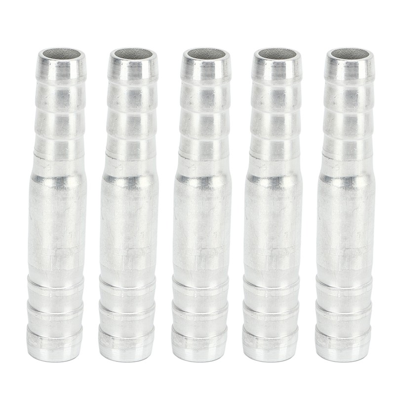 50 Pcs Air Conditioning Hose Barb Fitting Aluminum Pipe Connector