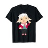Cute Winking Goat Cartoon Character Design For Kids T-Shirt