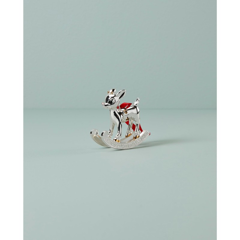 Lenox 894465 2023 Baby's 1St Christmas Rudolph Ornament