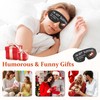 Aganmi Funny 3D Zero Pressure Sleep Eye Mask for Men