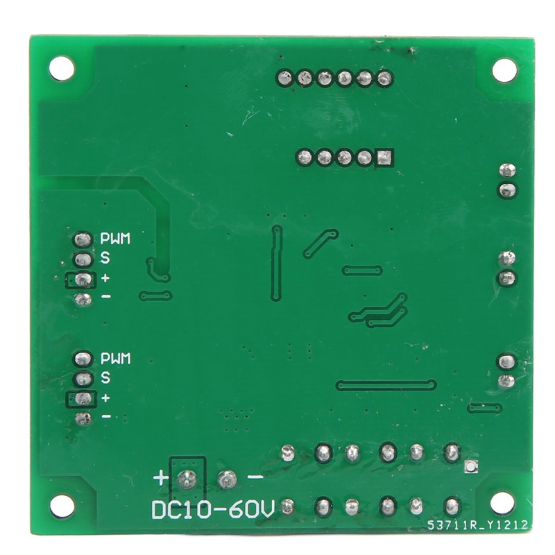 DC10‑60V 2 Channel 4 Wire Fan PWM Temperature Speed Controller