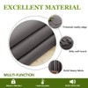 PONY DANCE Grey Blackout Curtains - Grey Pencil Pleat Thermal