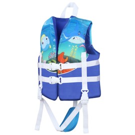 Toddler Swim Vest, Kids Pool Float Jackets Baby Swim Float for Kids 20-70 lbs, Floaties Vest Swimming Aid for 1-7 Years Old Boys Girls