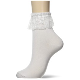 Wigo Women's Lace Socks, Socks, white