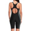 beautyin Women's Boyleg Unitard Swimsuits Racerback Athletic One Piece Bathing