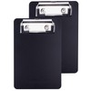 Mini Clipboard, 10 x 15 cm Plastic Clipboard, Small Clipboards