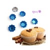 UTHCLO 12Pcs Stainless Steel Tart Pans Reusable Cupcake and Muffin