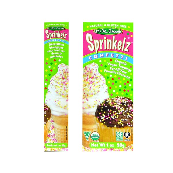Let's Do Organic Sprinkelz Confetti 28g