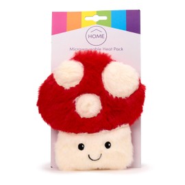 Puckator Mushroom Toadstool Microwavable Plush Lavender Heat Pack - Heating Pads - Hot Heat and Ice Cold Cool Pack Packs Bag for Sport Injuries Knee Back Pain - Bed Warmer - Wellness Health Products