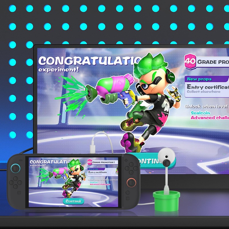 Switch 2 Camera- Plant Shape, Piug and Play, 720P Video