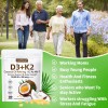 Gwynne Vitamina 000ui 200mcg 120cápsulas Aceite Coco Vírgenapoyo Óseo Inmunológico