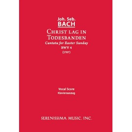 Bach: Christ lag in Todesbanden, BWV 4 (BGA, Schreck): Vocal score