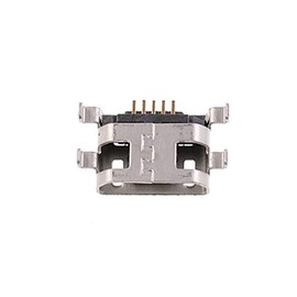 Oiyagai 10 PCS Micro USB Female Socket 180 Degree 5-Pin Jack Solder Connector