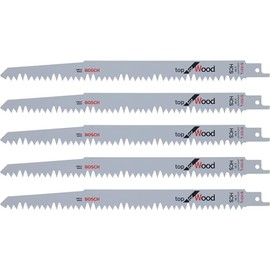 Bosch Professional 2608650613 S1531L Saber Saw Blade Topwood, 45cm x 40cm x 25cm, White