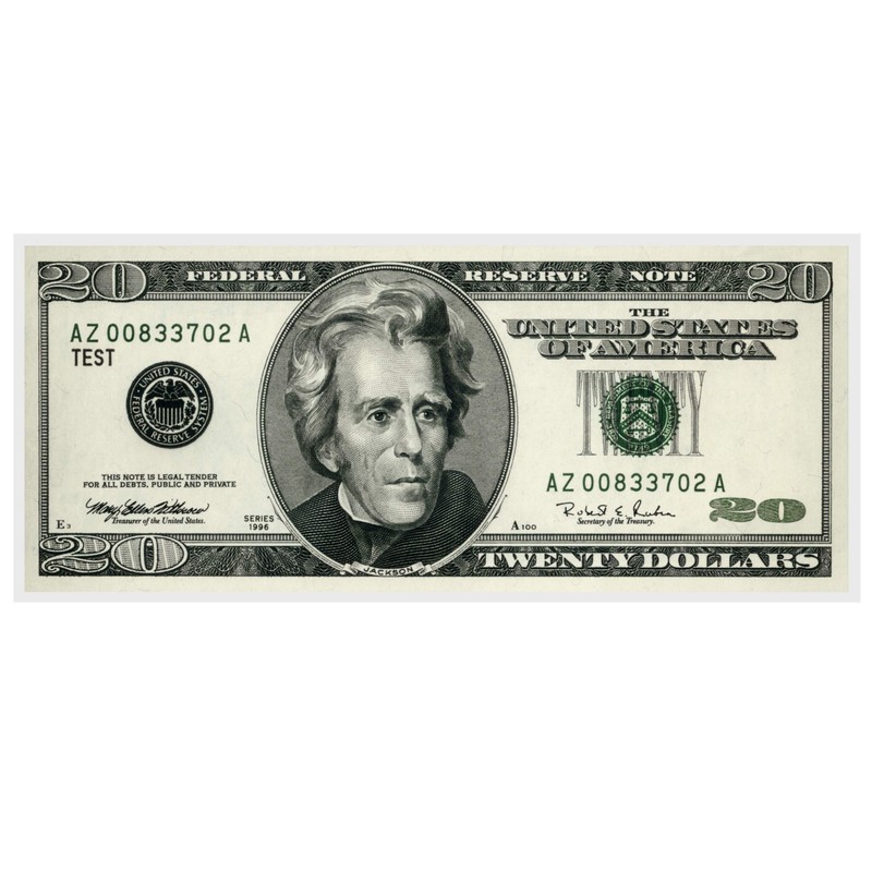 (100) US Currency Paper Money Bill Protector Sleeves for Regular