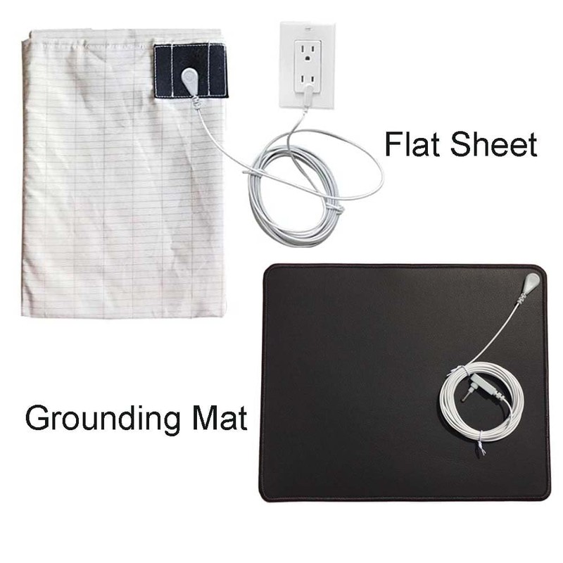 2 Pack Grounding Cords, Replacement Grounding Cable Accessories for Grounding