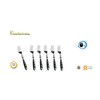 Kerafactum 6 Forks Meat Fork Dining Forks Set | Roasting