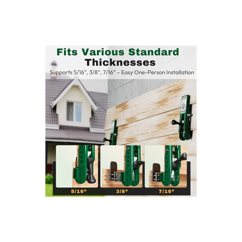 Pro Siding Installation Tools, Siding Gauge Tools, Adjustable Reveal, Heavy-Duty