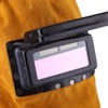 Welding Helmet Mask with Auto Darkening Filter Lens, Leather Mask