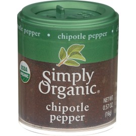 Simply Organic Mini Chipotle Ground Pepper, 0.56999999999999995 oz