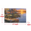 Rivers Edge Products LED Canvas Wall Art, 24 by 16