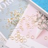Jepeux 600Pcs 4mm Gold Open Jump Ring, Used for Key