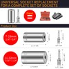 Universal Socket Set (7-19mm 11-32mm) Super Socket For Unscrew Any