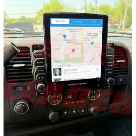 APL Android 13 Carplay For 2007-2014 GMC Sierra Yukon Silverado GPS Radio Stereo RDS