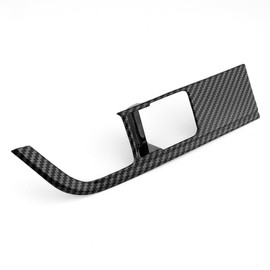 FUEISOF For Kia Sportage NQ5 2021-2024 Carbon Fiber Style Black ABS Headlight Switch Cover