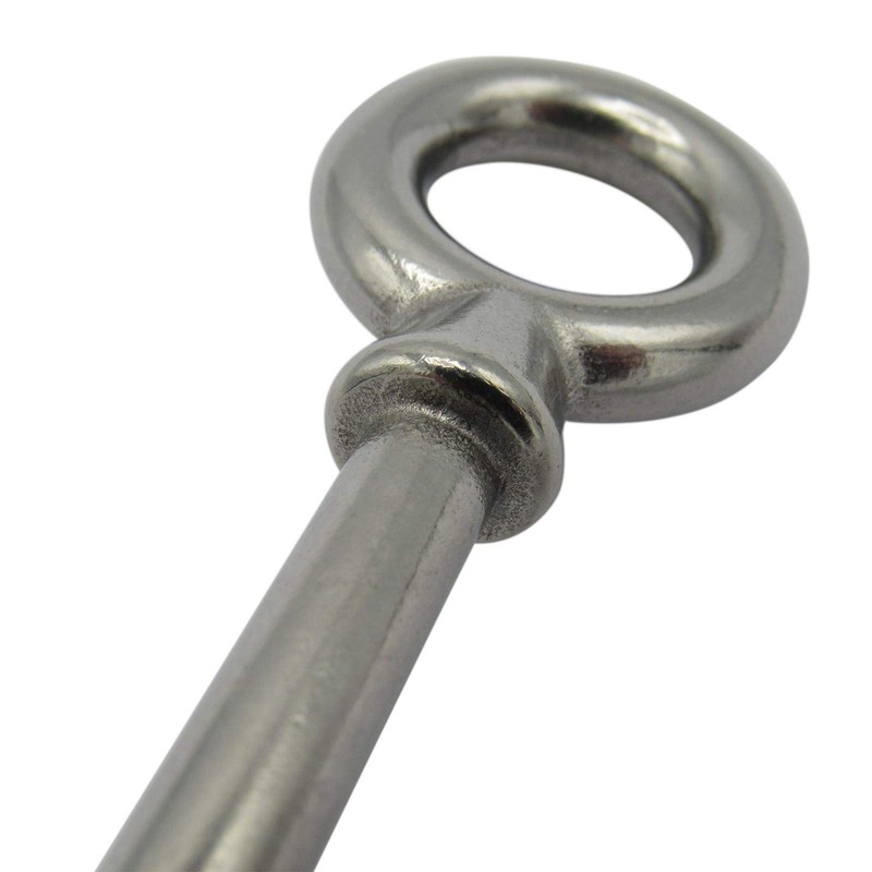 Wood Screw Eye Bolt Stainless Steel 10MM (80MM Shank Eyebolt
