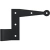 SteelTek L-Hinge with 1/2" Offset (Sold as Pair), 304 Stainless