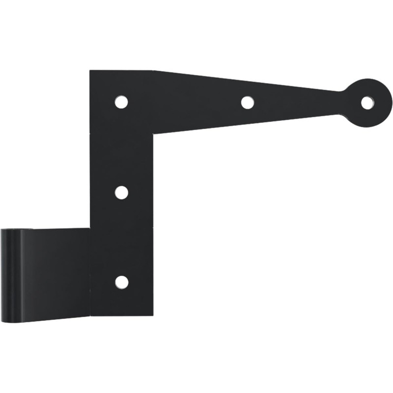 SteelTek L-Hinge with 1/2" Offset (Sold as Pair), 304 Stainless