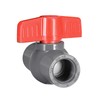 QUARKZMAN 1/2 Inch PVC Ball Valve x 2 Pieces Compact