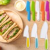9Pcs Kids Knife Sets Plastic Knife,Kids Chef Nylon Knives Include