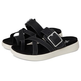Eastland 1955 Edition Women's Port Clyde Slide Sandal, Black, 8
