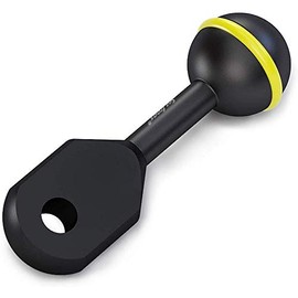 Seafrogs 1" Ball to YS Head Clip Arm 3.91''/9.94cm Aluminum YS Head Adapter Arm Underwater Photography Lighting System Connector for Diving Strobe/Video Light(AM-8)