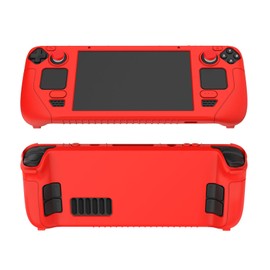 Ceozon Silicon Case Cover Compatible with Steam Deck, Anti-Scratch with Thumbstick Grips Accessories