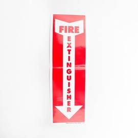 SafeTruck by Ms. Carita Fire Extinguisher with Arrow Decal