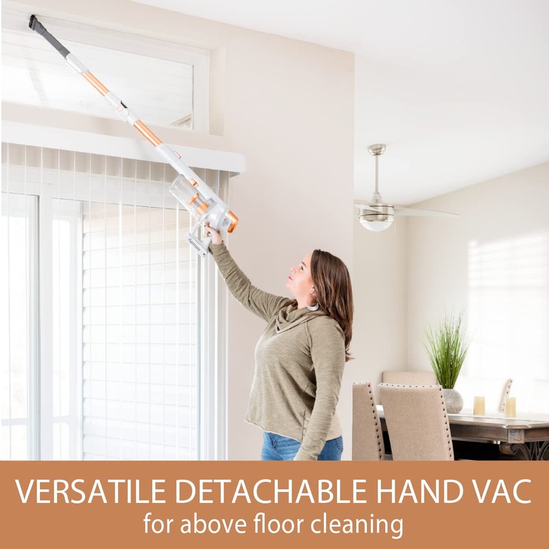 Kenmore DS4030 21.6V Cordless Stick Vacuum with EasyReach Wand, Lightweight