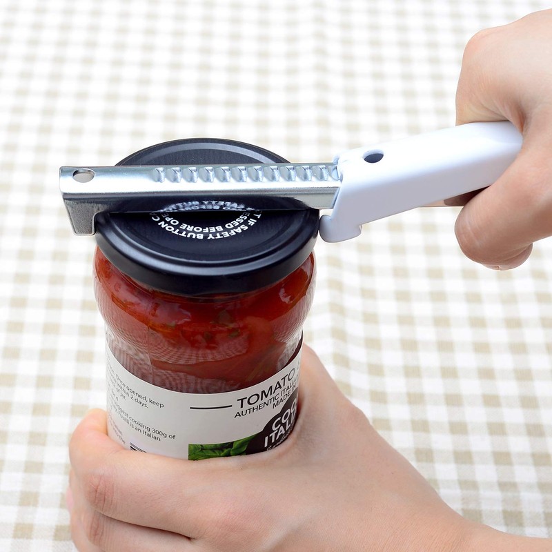Kichwit Adjustable Jar Opener for Arthritis, All Metal Construction, Easily