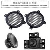 4 x 4" Black Plastic Car Speaker Cover