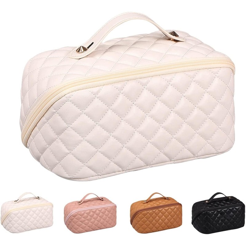Shani Travel Cosmetic Bag,Large Capacity Travel Make up Bag,Cosmetic Bags