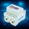 Single Phase 5-100A 230VAC Energy Meter DIN Rail Digital LCD